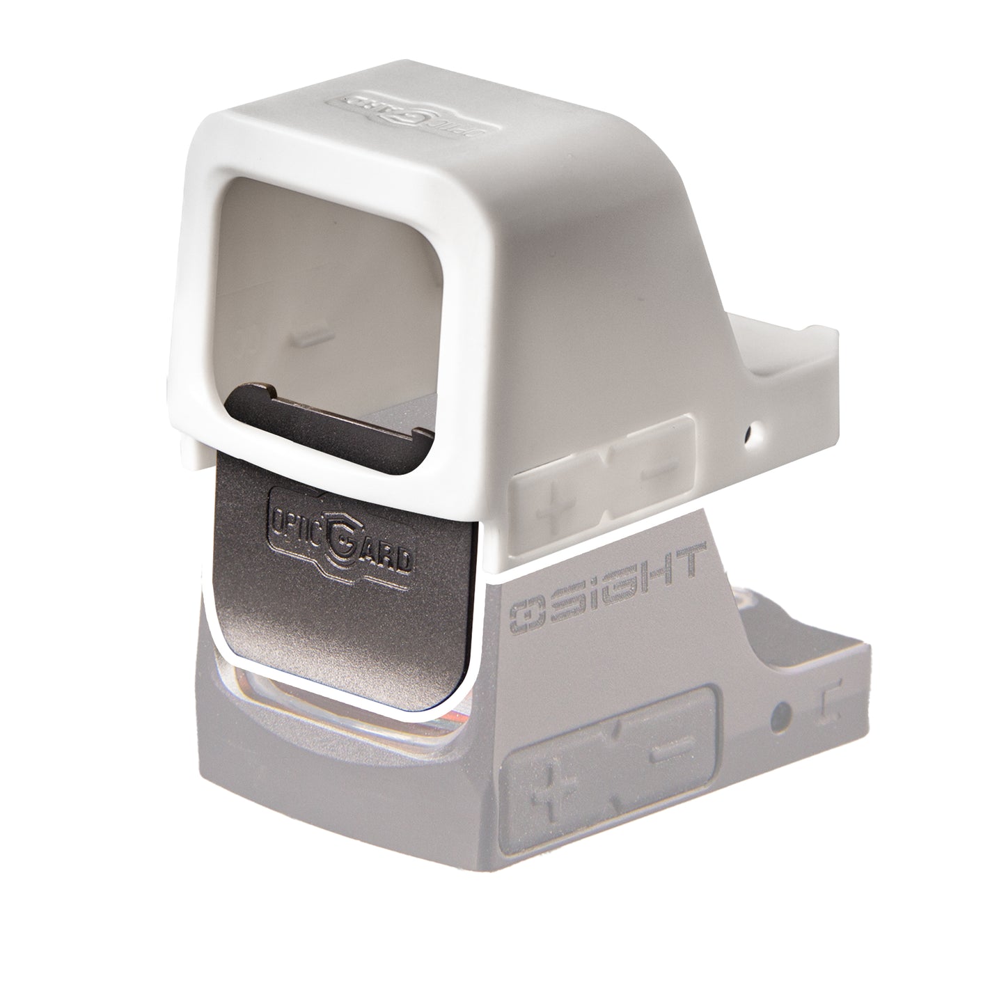 A white OpticGard Cover for Osight C shown against a plain white background.