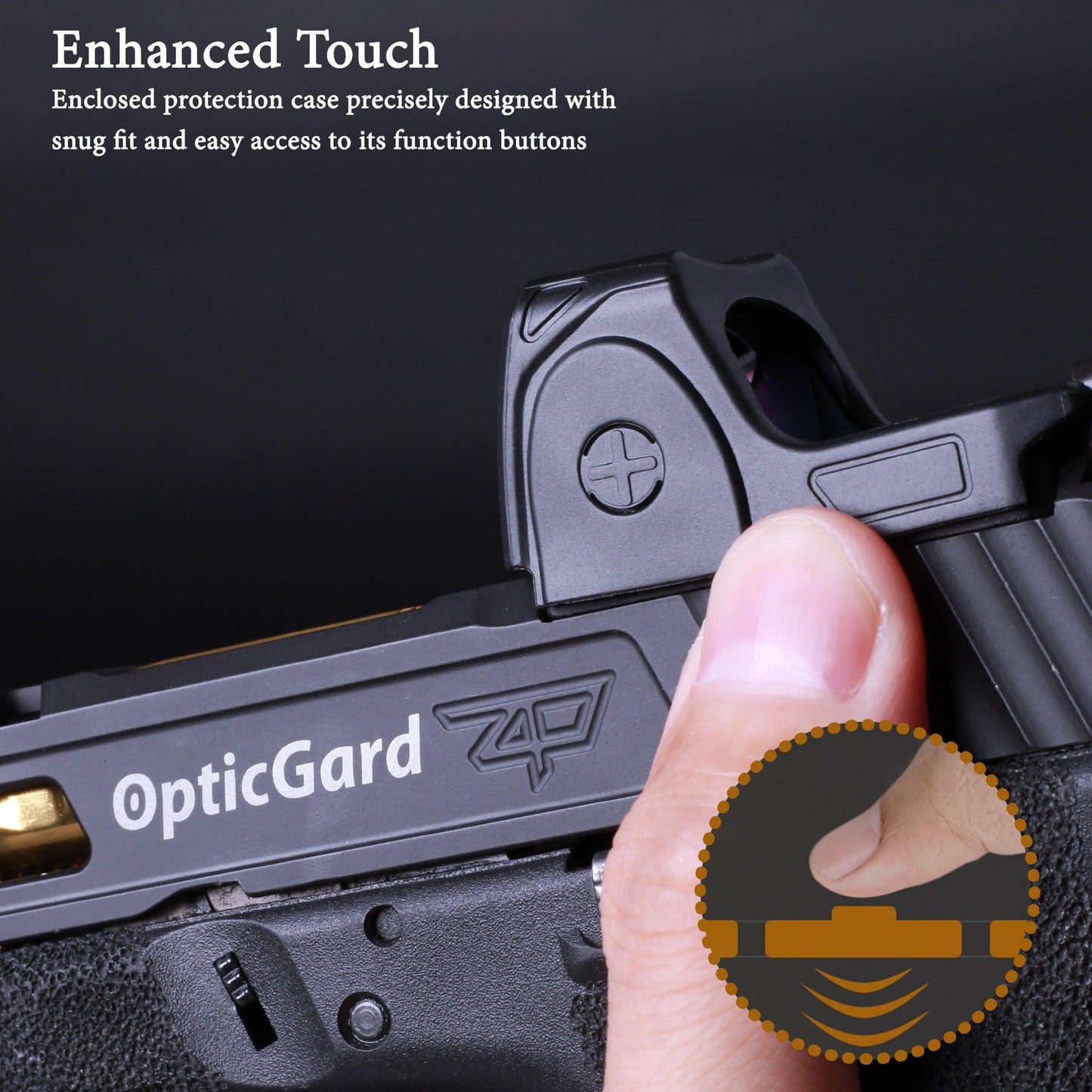 OpticGard Scope Cover for Trijicon® RMRcc - OpticGard™