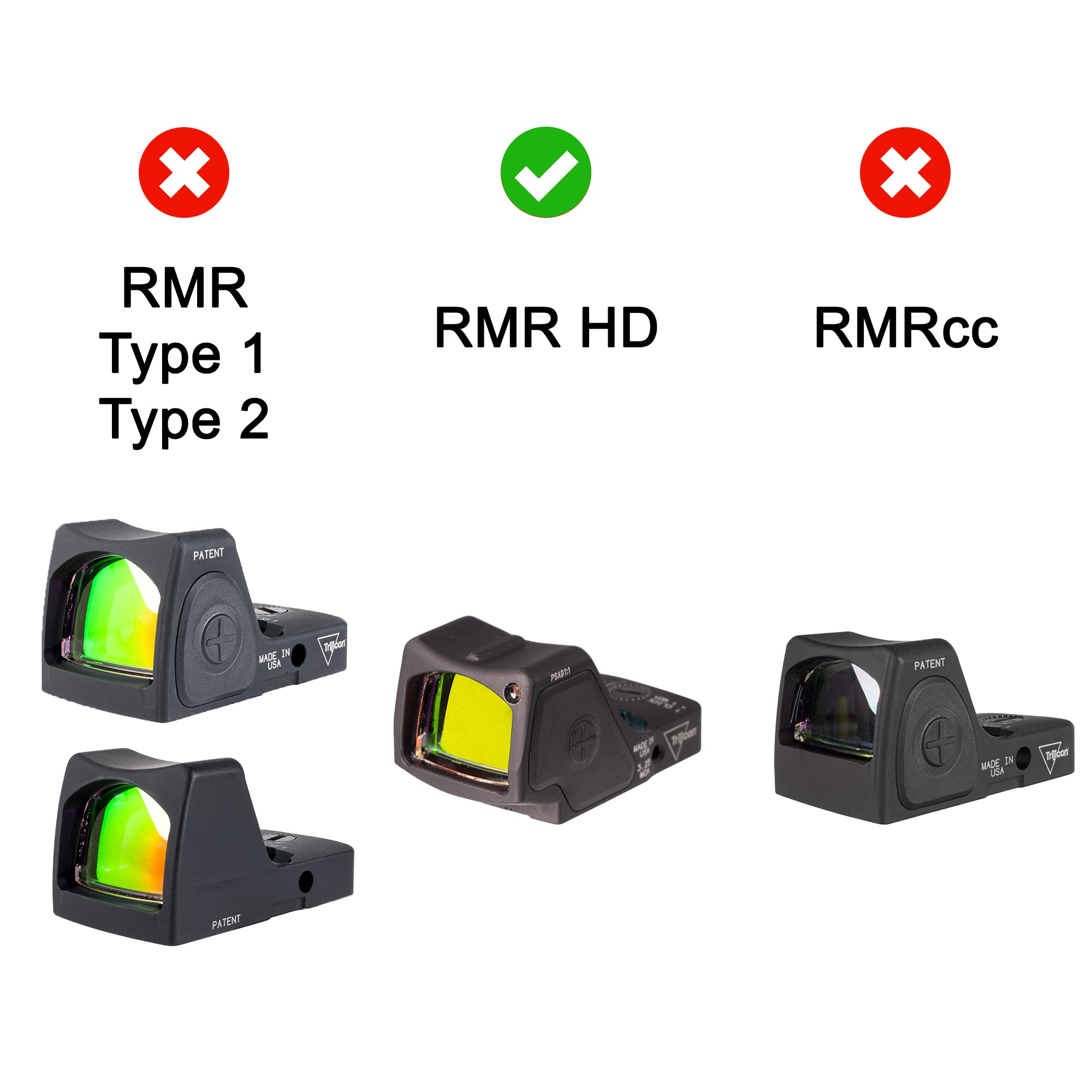 A*様 ラミレス レプリカ (??) バット GlareGard® Anti-Reflective Lens for Trijicon® RMR HD – OpticGard®