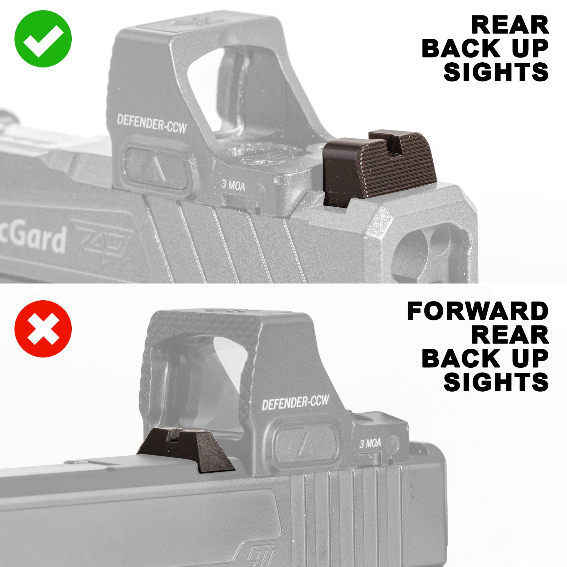 OpticGard Scope Cover for Vortex® Defender-CCW - OpticGard™