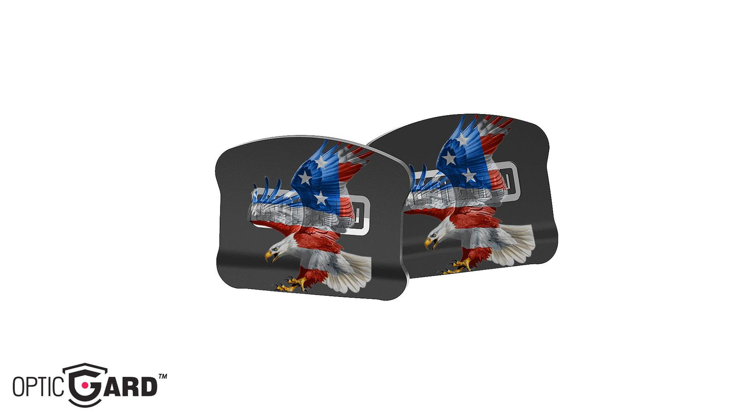 Vortex® Defender-CCW American Flag Eagle Lens Cap Cover by OpticGard