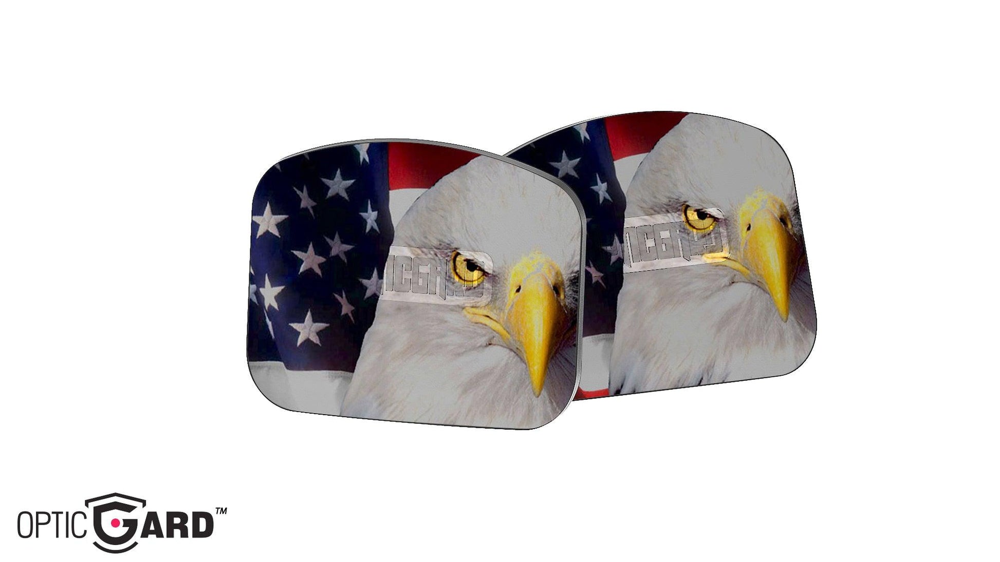 Holosun® 507 COMP Bald Eagle American Flag Lens Cap by OpticGard