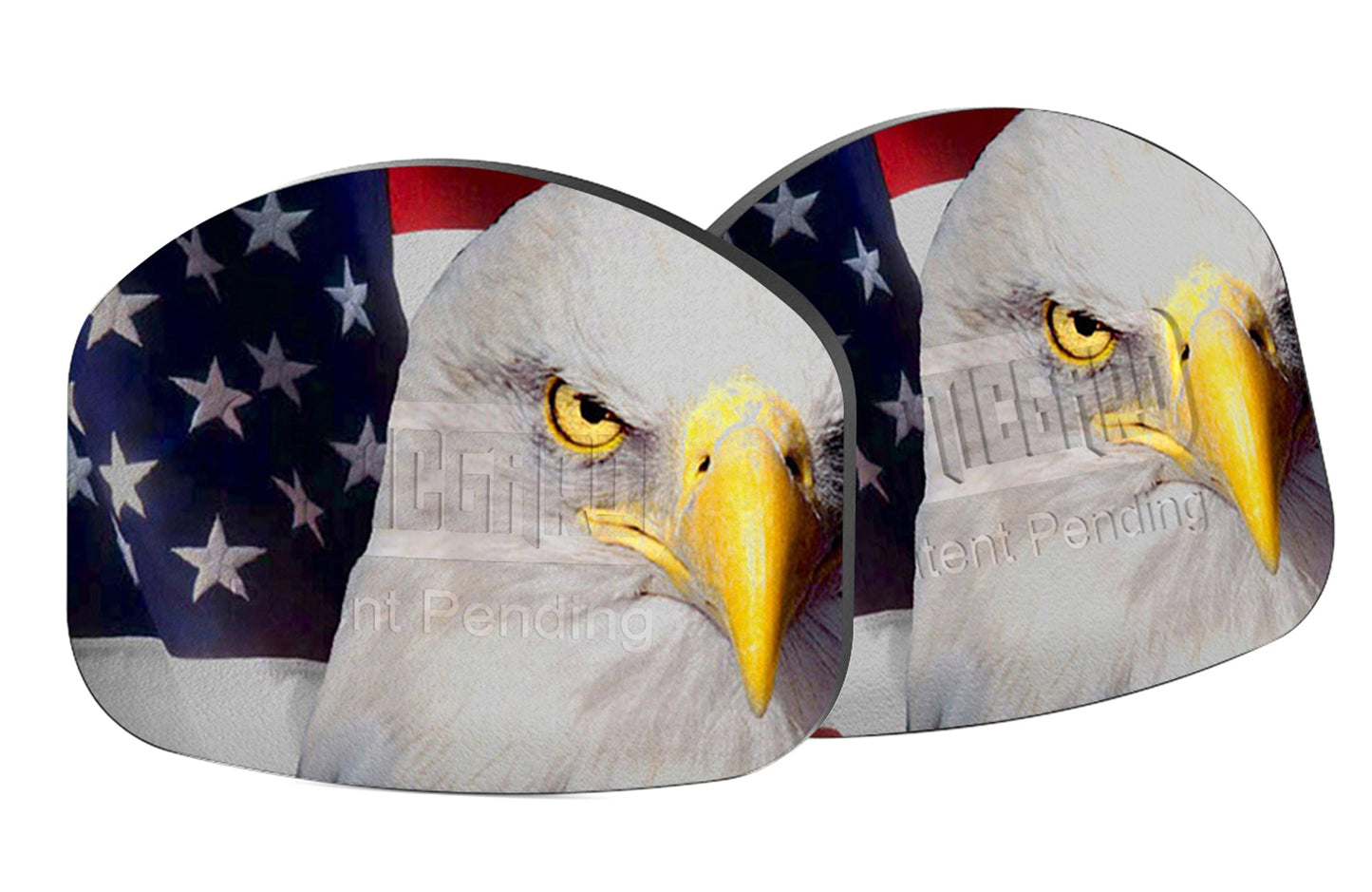 Holosun 507C X2/407C X2 Bald Eagle US Flag Lens Cover by OpticGard