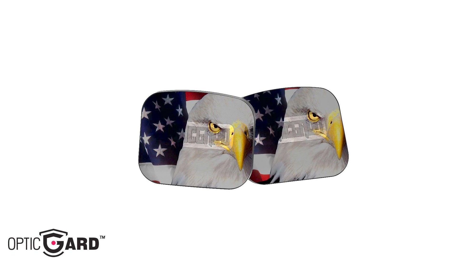 Holosun® 507K X2/407K X2 Bald Eagle American Flag Lens Cap by OpticGard