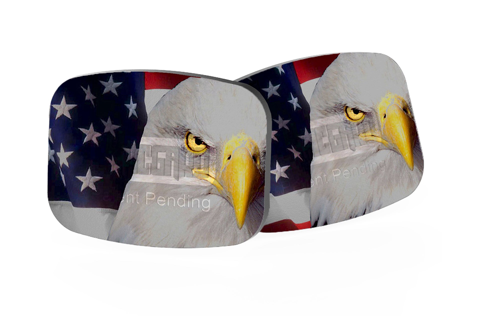 Holosun 508T Bald Eagle American Flag  Lens Caps by OpticGard