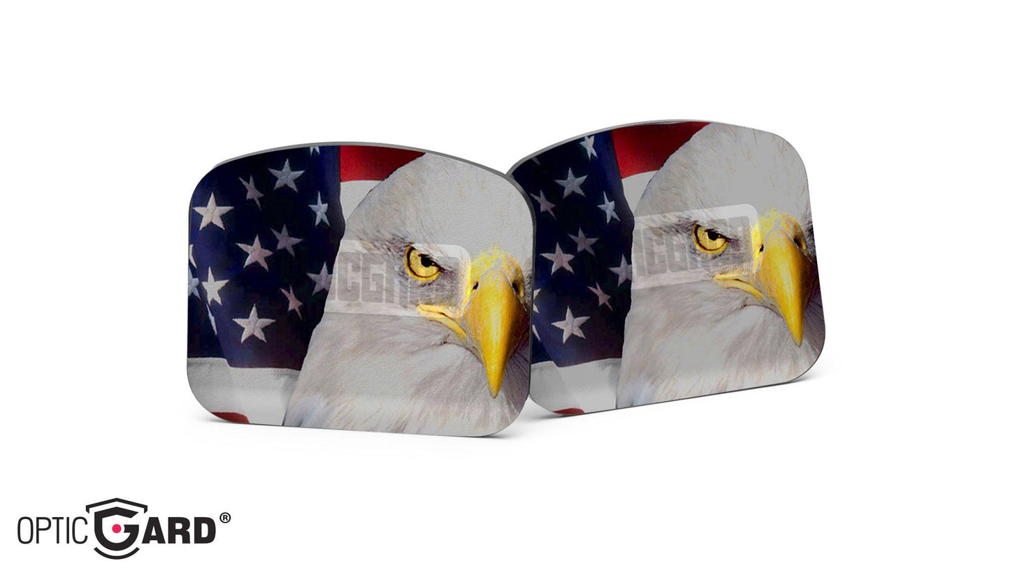 Holosun® 510C Bald Eagle American Flag Lens Caps for the Scope Cover