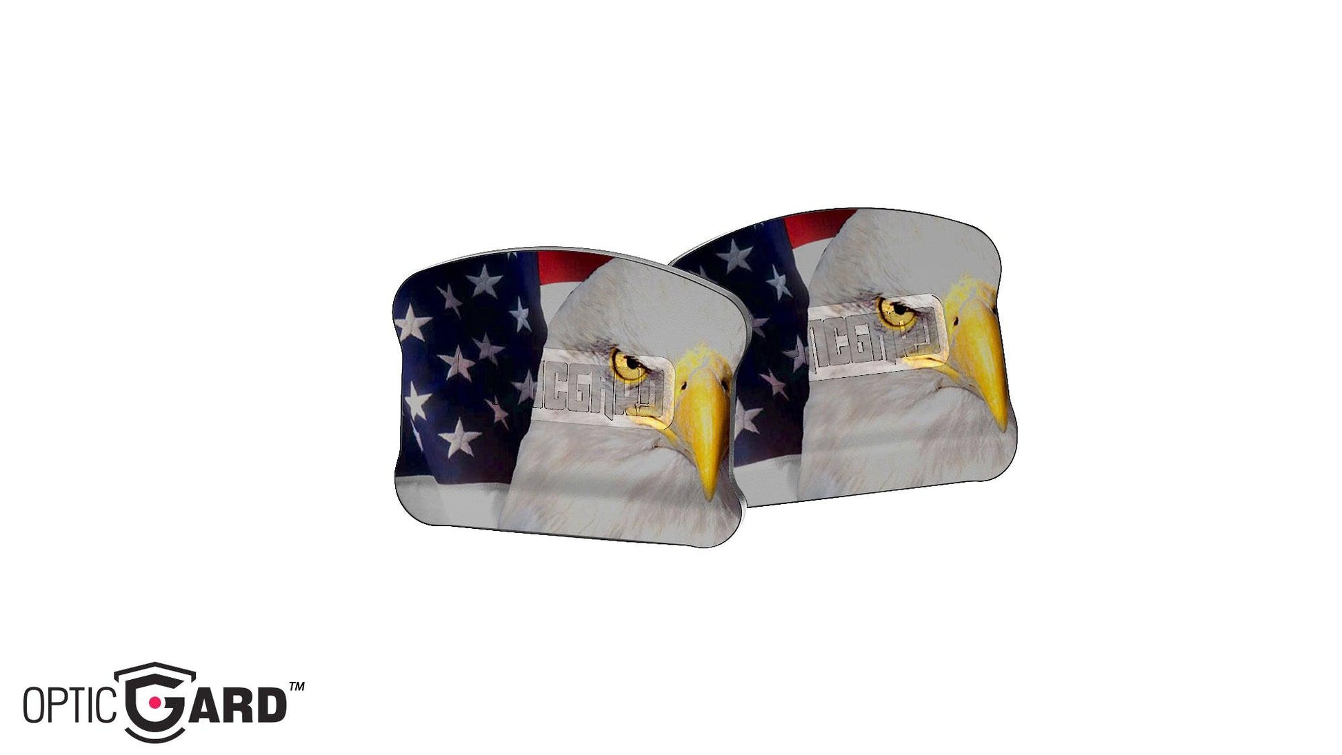 Vortex® Defender-CCW Bald Eagle American Flag Lens Cap Cover by OpticGard