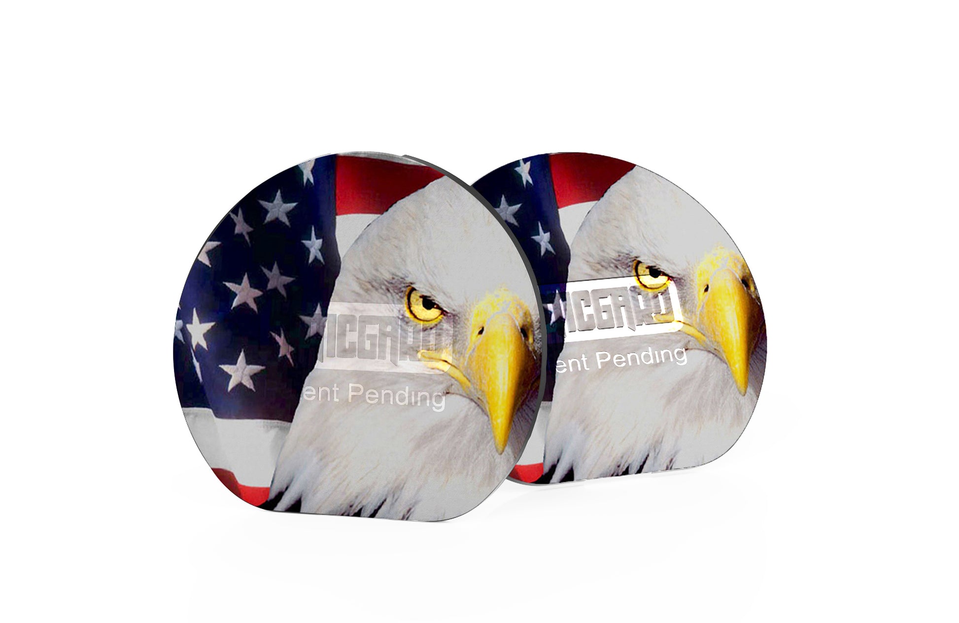 Trijicon SRO Bald Eagle American Flag Lens Caps by OpticGard