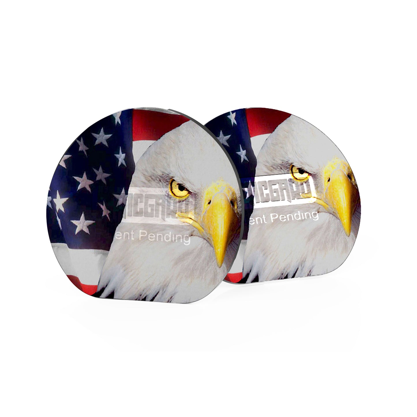 Trijicon SRO Bald Eagle American Flag Lens Caps by OpticGard