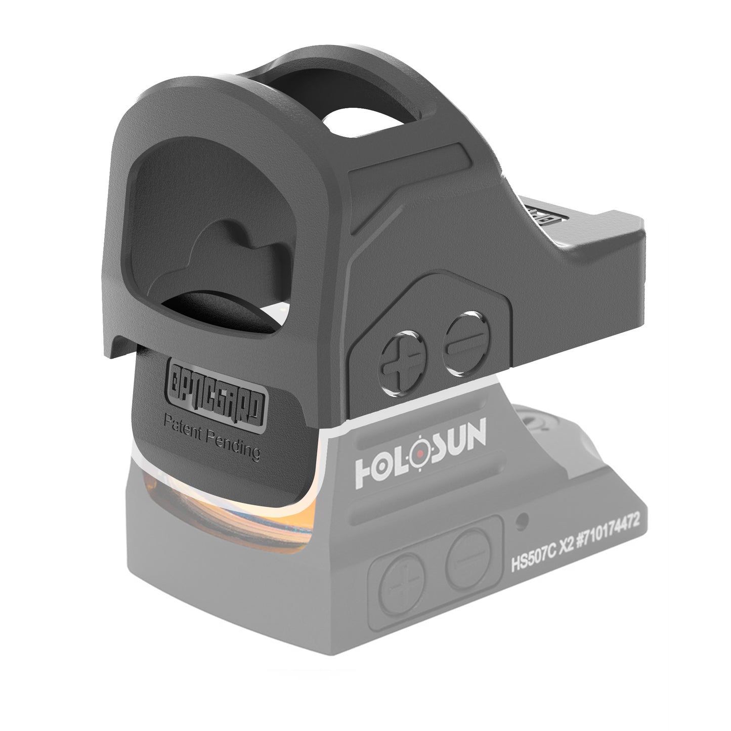 Holosun® 507C X2/407c X2 Gunmetal Grey Scope Cover - OpticGard™
