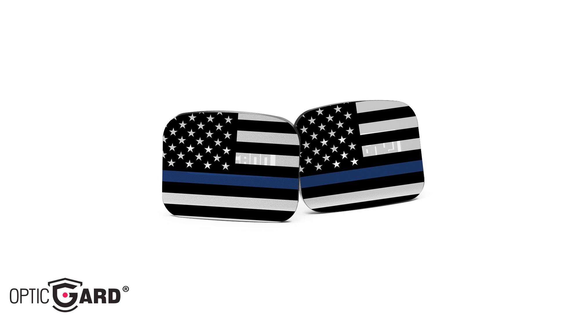 Holosun® EPS CARRY Thin Blue Line Flag  Lens Caps for the Scope Cover