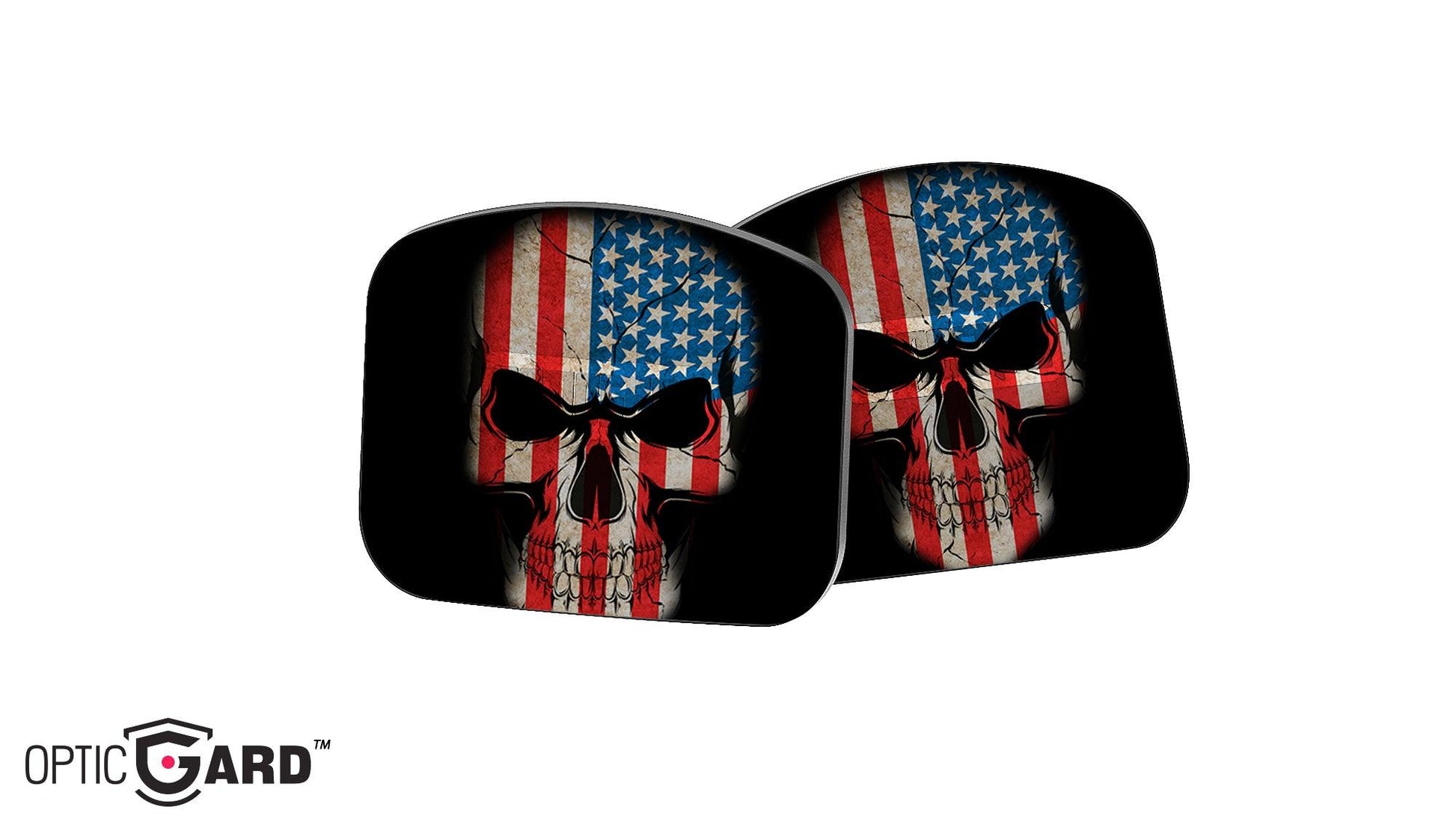 Holosun® 507 COMP US Flag Skull Lens Cap by OpticGard