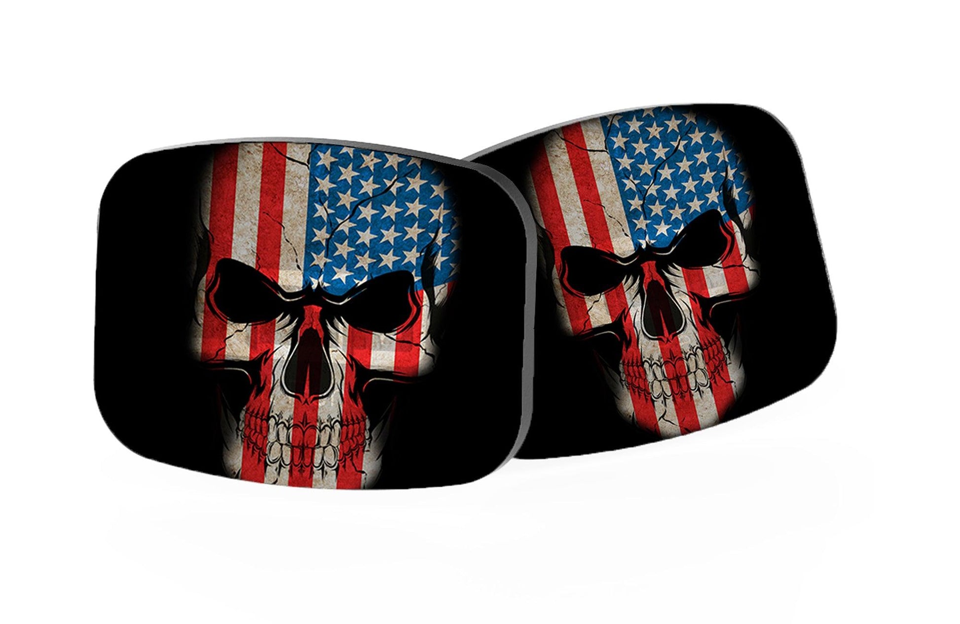 Holosun 508T US Flag Skull Lens Caps by OpticGard