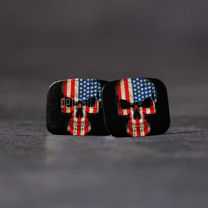 OpticGard Training Lens for Holosun® EPS Carry US Flag Skull Second Design